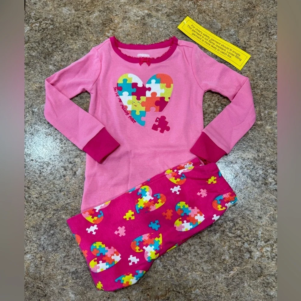 New Gymboree Toddler Girl Pajama Set – Size 2T